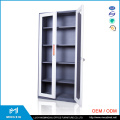 Made in China 2 Door Lightweight Steel Filing Cabinets / Glass Door Cabinet